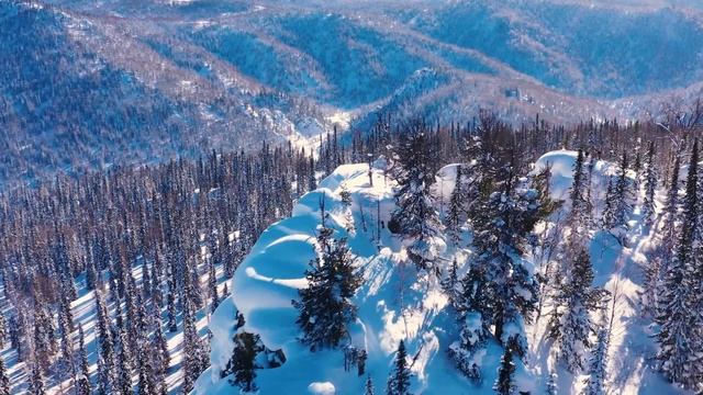 Останцы с видом на Тигер-Тыш (Поднебесные Зубья) смотреть онлайн