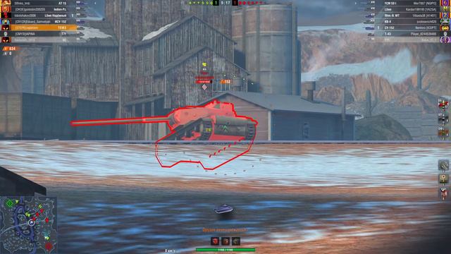 WoT Blitz: бой на T23E3 карта "Каньон" (2446 урона) смотреть онлайн