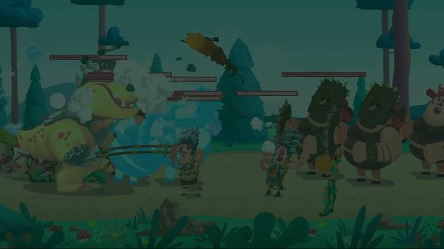 ДИНОЗАВРЫ прохожу уровни 93 94 DINO BASH Атака Троглодитов #29 про динозавров смотреть онлайн