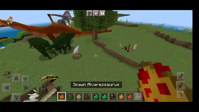 √dinosaur mod minecraft pe 1.17 |download dinosaur mod in android смотреть онлайн