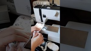 Как пришить резинку пополамку на трусы