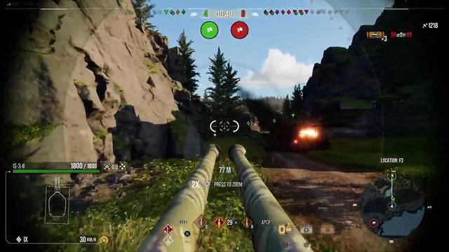 IS-3-II , 28k away from Tier X смотреть онлайн