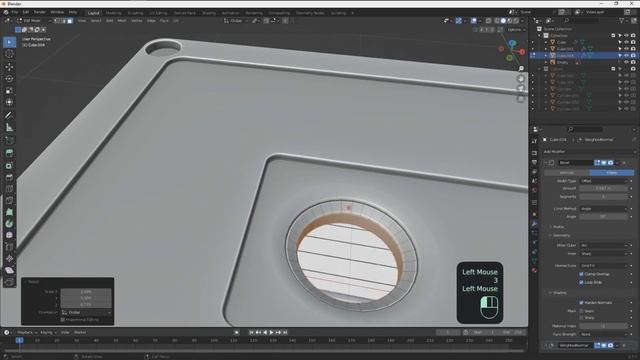 Modeling a Cassette Tape in Blender | Hard Surface Modeling | Blender Modeling Time-lapse смотреть онлайн