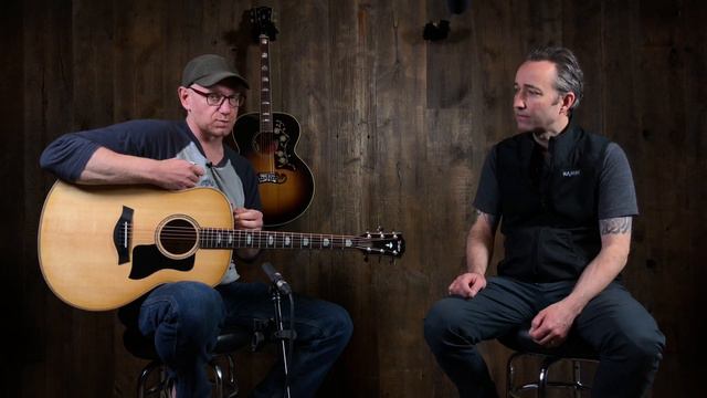 Gibson J-200 vs Taylor 618e - 2020 Maple Jumbo Battle смотреть онлайн