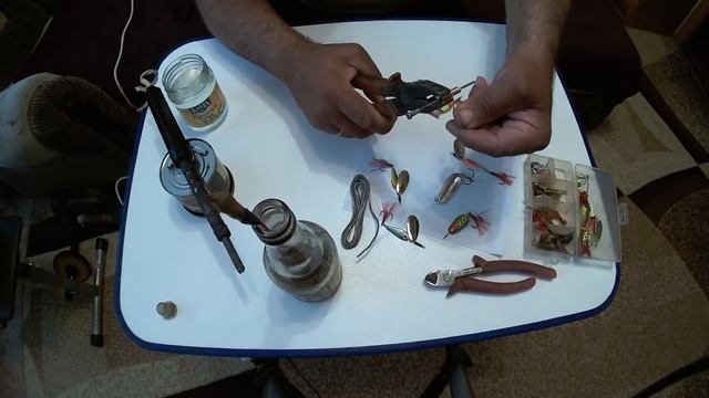 Способ изготовления сердечника для вращающейся блесны. смотреть онлайн