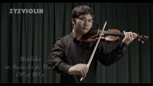 Franz Wohlfahrt: 60 Violin Etudes Op.45  No. 6