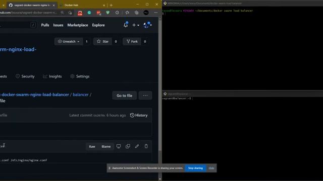 Vagrant Docker Swarm com balanceador de carga Nginx #lab04 смотреть онлайн