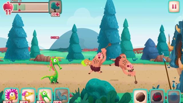 Прохождение игры Dino Bash смотреть онлайн