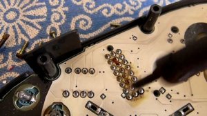 Mercedes C Class C180 W202  ремонт панели приборов пайка