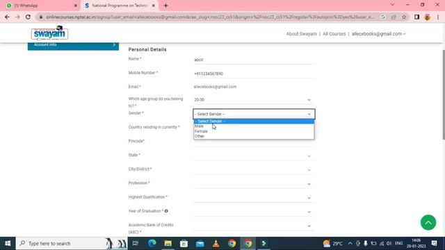 #NPTEL online certification course registration process. смотреть онлайн