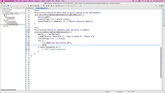 Write Unit Test Cases using JUnit 5 - Continue Writing Unit Test Cases - 10 смотреть онлайн