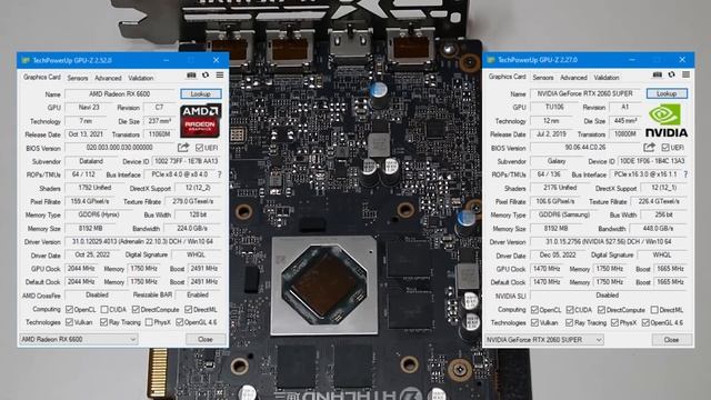 Тест Dataland RX 6600 с Aliexpress. смотреть онлайн