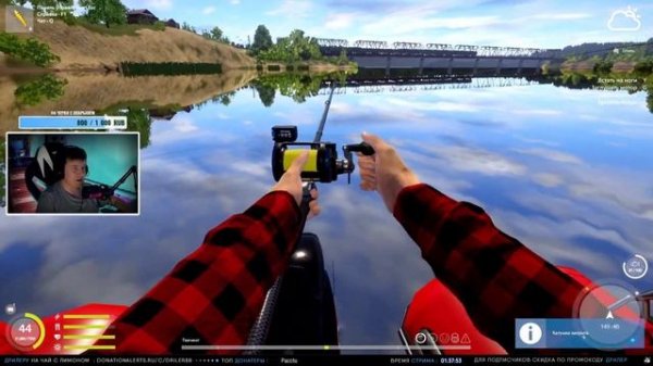 Рыбалка на реке Волхов • Пикер и фидер • Driler - Русская Рыбалка 4