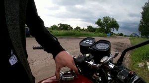 Покатушки на иж юпитер 5, мотобудни разгар сезона. Съёмка на Gopro. вложил больше 10к в мотоцикл