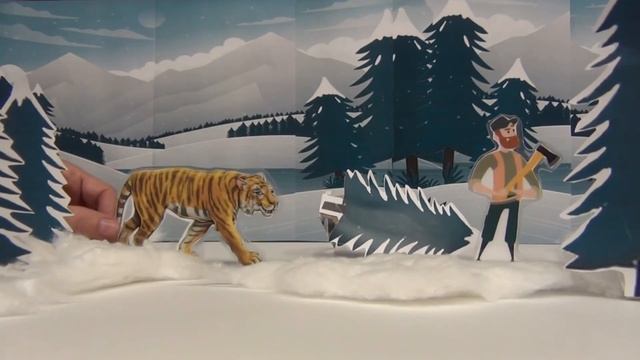 Удэгейская сказка Тигр и человек