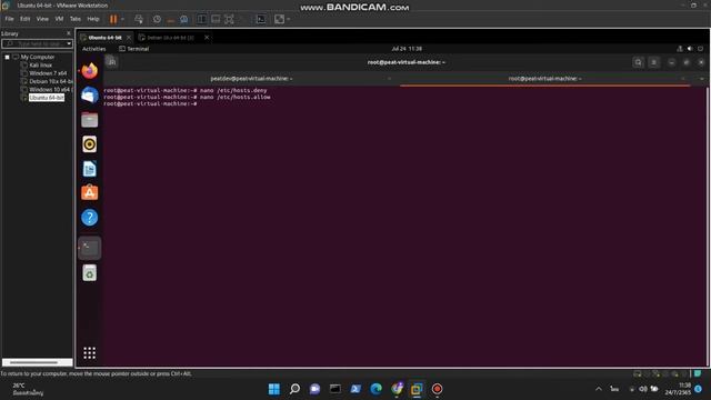 Service FTP(Ubuntu), SSH Server , hosts.allow&deny, Apache Web Server By PeatFit смотреть онлайн