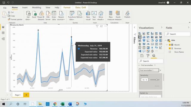 Outlier Analysis 2.0 - Power BI смотреть онлайн