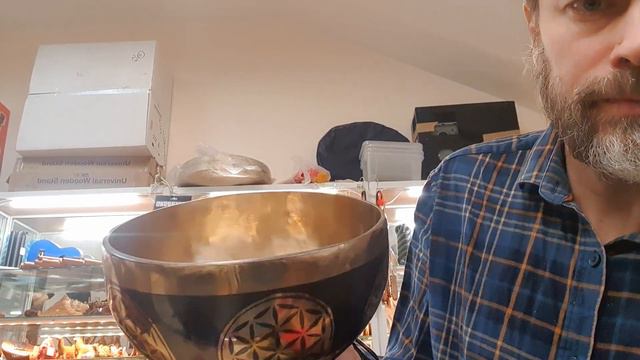 Поющая чаша кованая Цветок Жизни смотреть онлайн