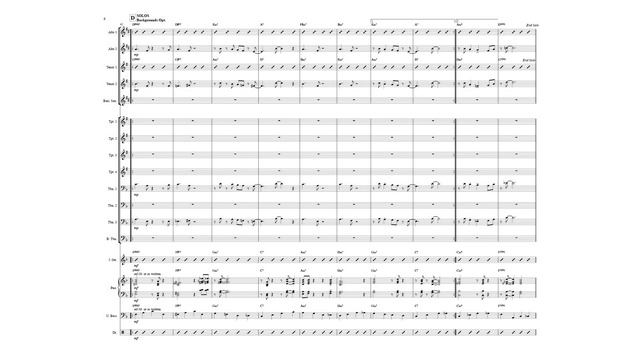 Have You Met Miss Jones - Big Band Arrangement by Jonah Barnett | Scrolling Score смотреть онлайн