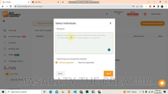How to send bulk SMS - Mnotify смотреть онлайн