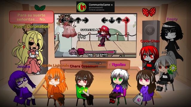 Theliotale Girls reaccionan a FNF - Mario's Monday Night Massacre (MOD). смотреть онлайн