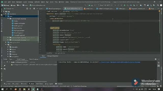 #3 Navigasi view pager menggunakan android studio смотреть онлайн