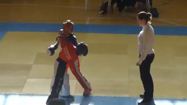 Мирошниченко Никита 2.1 ЛАЙТ 30.01.15 Кубок г.Симферополь по кикбоксингу WAKO, Республика Крым смотреть онлайн