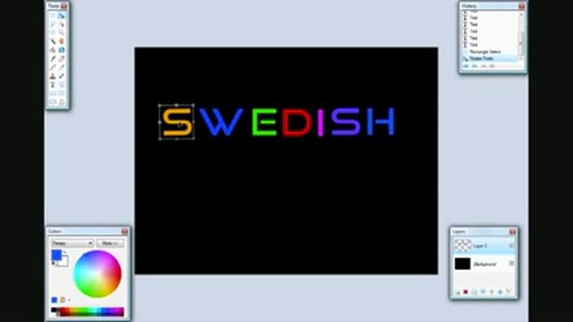 6 paint net neon text смотреть онлайн