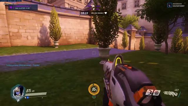 Overwatch: Widowmaker overwatch league skin, white смотреть онлайн