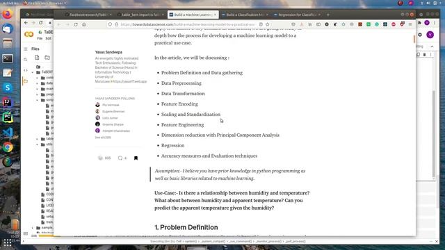 Table BERT (TaBERT) Installation Guide in google Colab смотреть онлайн
