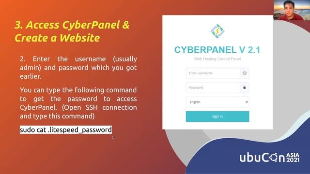 [id-ID] Web Hosting Server using Ubuntu and Cyberpanel | UbuCon Asia 2021 смотреть онлайн