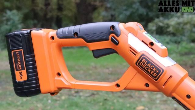 Black+Decker GLC3630L20 Rasentrimmer Test | ALLES MIT AKKU