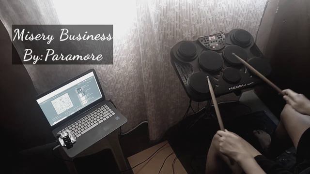 Misery Business By: Paramore (Edrum cover) смотреть онлайн