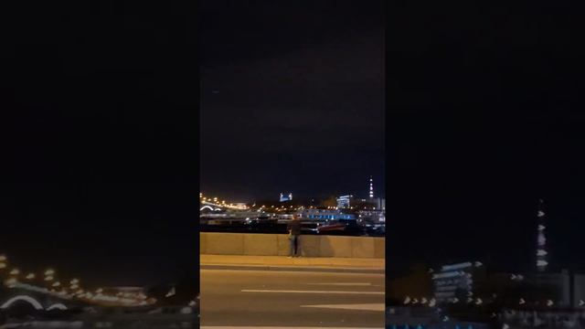 Развод мостов в Санкт-Петербурге! Троицкий мост! смотреть онлайн