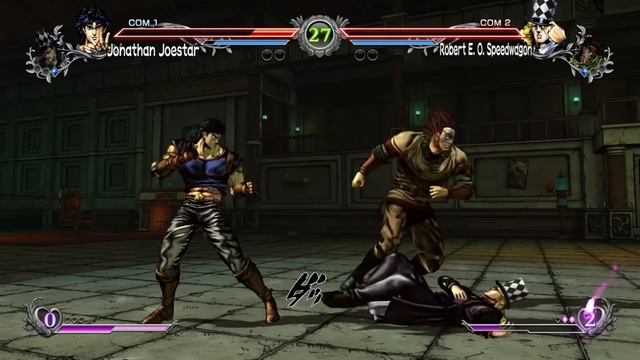 Jonathan Vs Speedwagon | COM Battles | All-Star Battle R смотреть онлайн