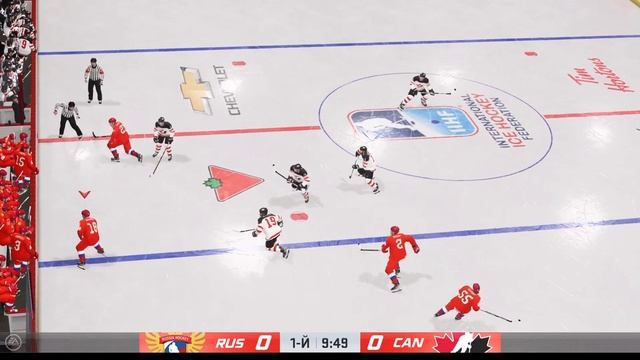 NHL™ 22 МЧМ 2022 финал Россия - Канада 1 период смотреть онлайн