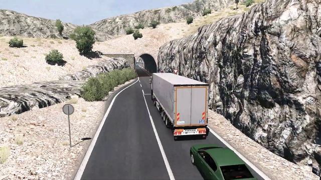 "DZIAD-SERIA" #13 - Pojechałem po górach, niepotrzebnie... | ETS2 [1.35] смотреть онлайн