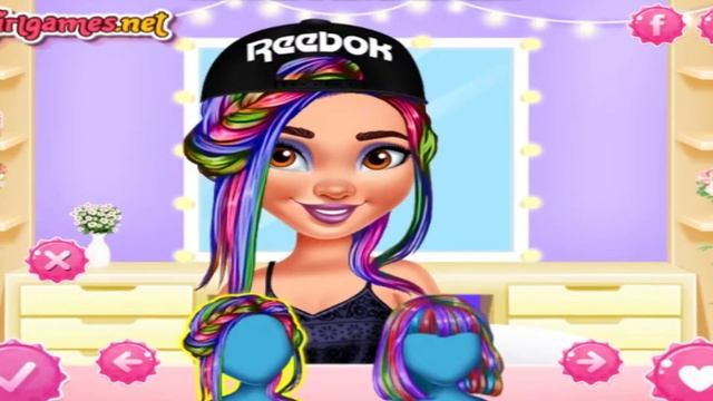 Princesses Pastel Hairstyle - Cute Girl Games смотреть онлайн