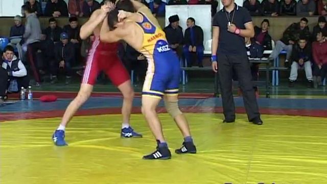 Вольная борьба. Кубок Кыргызстана-2016. 74 кг 1\2 Мирлан Чыныбеков-Ойбек Насиров смотреть онлайн
