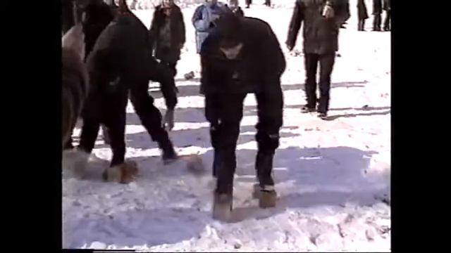 «Проводы зимы в поселке Сокол». 11-03-2001