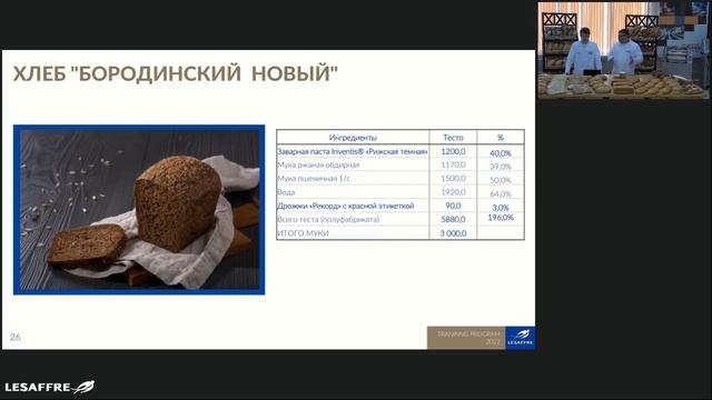 Вебинар Lesaffre: Актуальные вопросы рынка хлебопекарных ингредиентов. Апрель 2022 смотреть онлайн