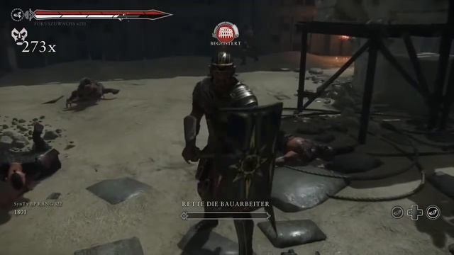 Ryse Son Of Rome - How to get a lot of Gold - 6K - XP 500K in 15 Min. смотреть онлайн