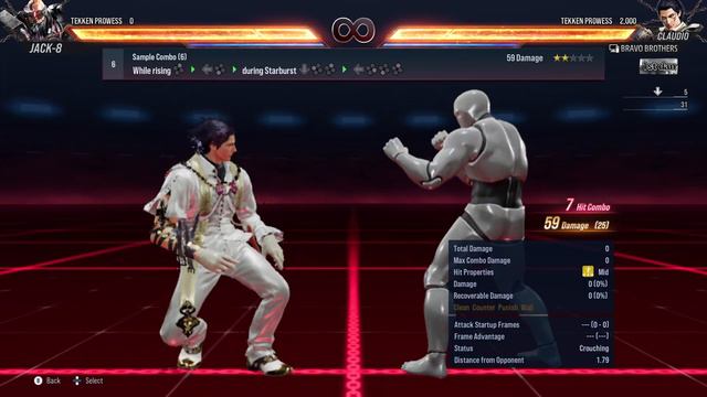 Claudio Combo list#Tekken 8 смотреть онлайн