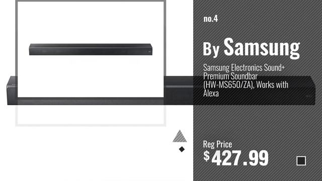 Top 5 Samsung Audio Speakers [2018]: Samsung HW-M550 3.1 Channel 340 Watt Wireless Audio Soundbar