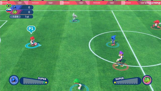 Mario and Sonic At the Olympic Games 2020 Football Dr EggMan vs Daisy and Metal Sonic vs Vector смотреть онлайн