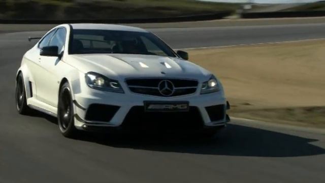 New Mercedes C 63 AMG Coupe Black Series 2012 Amazing Drift 2