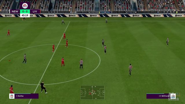 FIFA 23  Legacy Edition Nintendo Switch Oled Gameplay  - Liverpool vs Newcastle