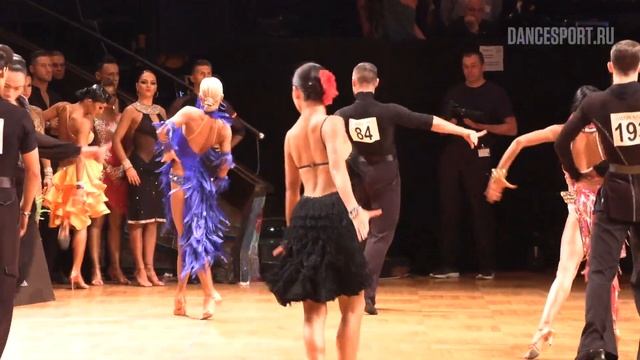 Timur Imametdinov - Nina Bezzubova GER | Pasodoble | WDSF GrandSlam Latin | GOC 2018 смотреть онлайн