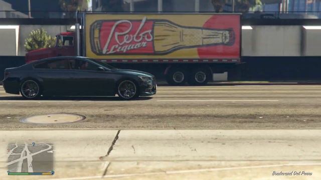 GTA 5 Next-Gen (PS4) - Oracle (BMW 7 Series) смотреть онлайн