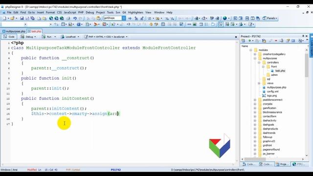 How to create PrestaShop Front Controller | 008 PrestaShop Module Development Tutorial смотреть онлайн